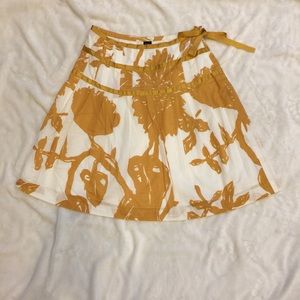 Gap summer Floral skirt-size 1